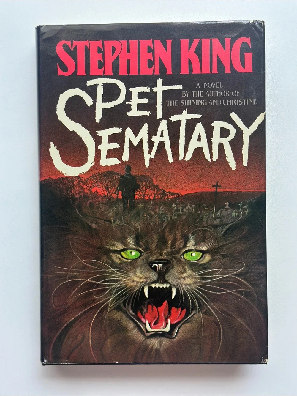 Pet Sematary by Stephen King - FIRST EDITION | Fiction, Horror | Hardcover Book